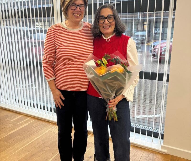 Wishing Michelle a very happy retirement!